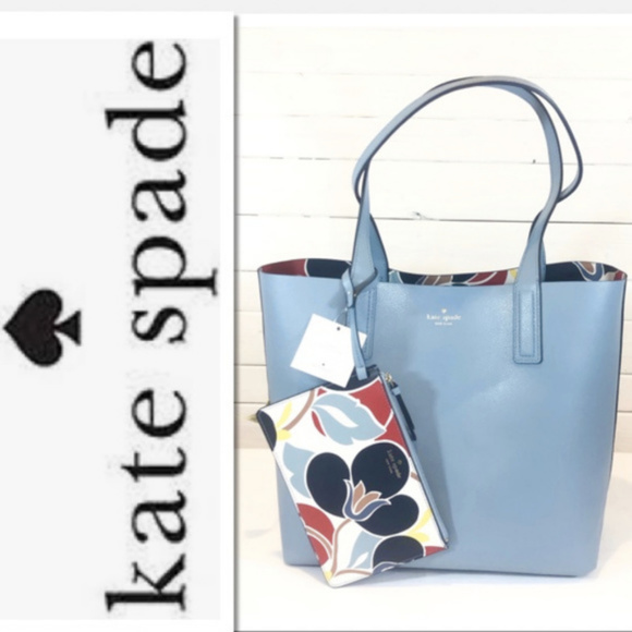 Kate Spade Mya Breezy Floral Reversible Tote - NEW - Picture 2 of 8